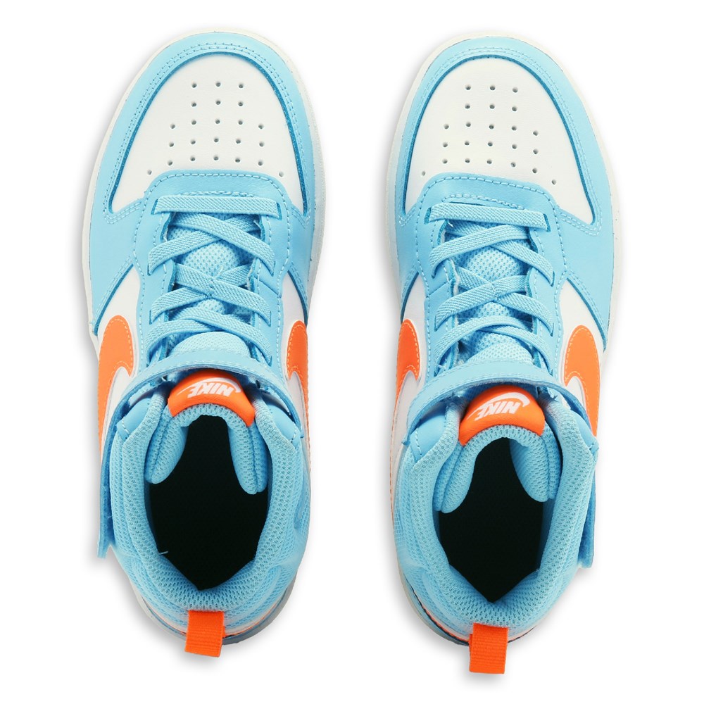 Nike Kids Court Borough 2 High Top Sneaker Little Kid Famous Footwear
