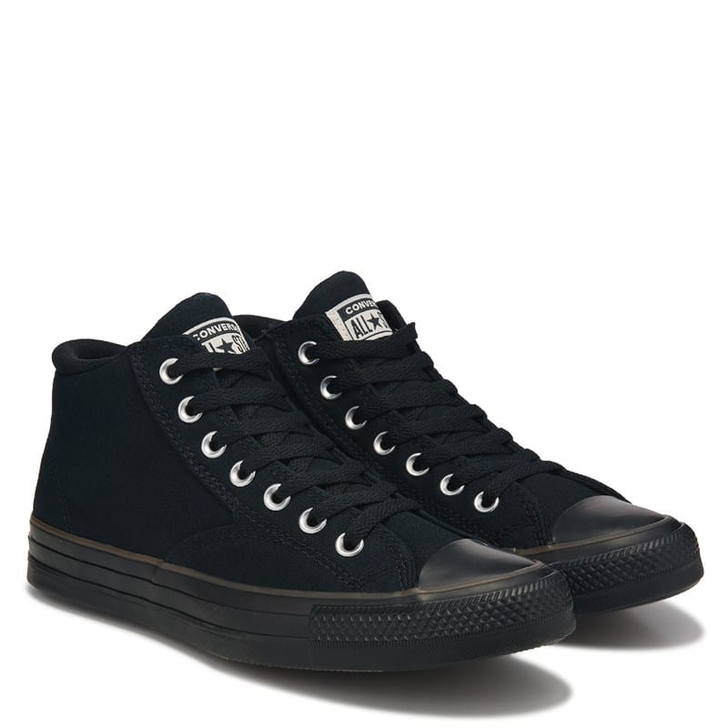 Converse Men's Chuck Taylor All Star Malden High Top Sneakers (Black/White) - Size 9.5 M