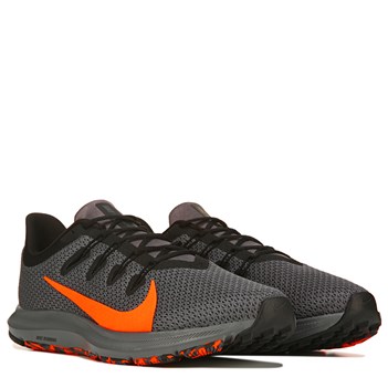 nike quest black and orange