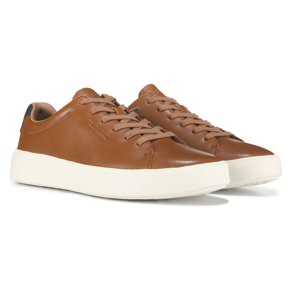 Cole Haan Grand Crosscourt Ii Sneaker in Brown for Men