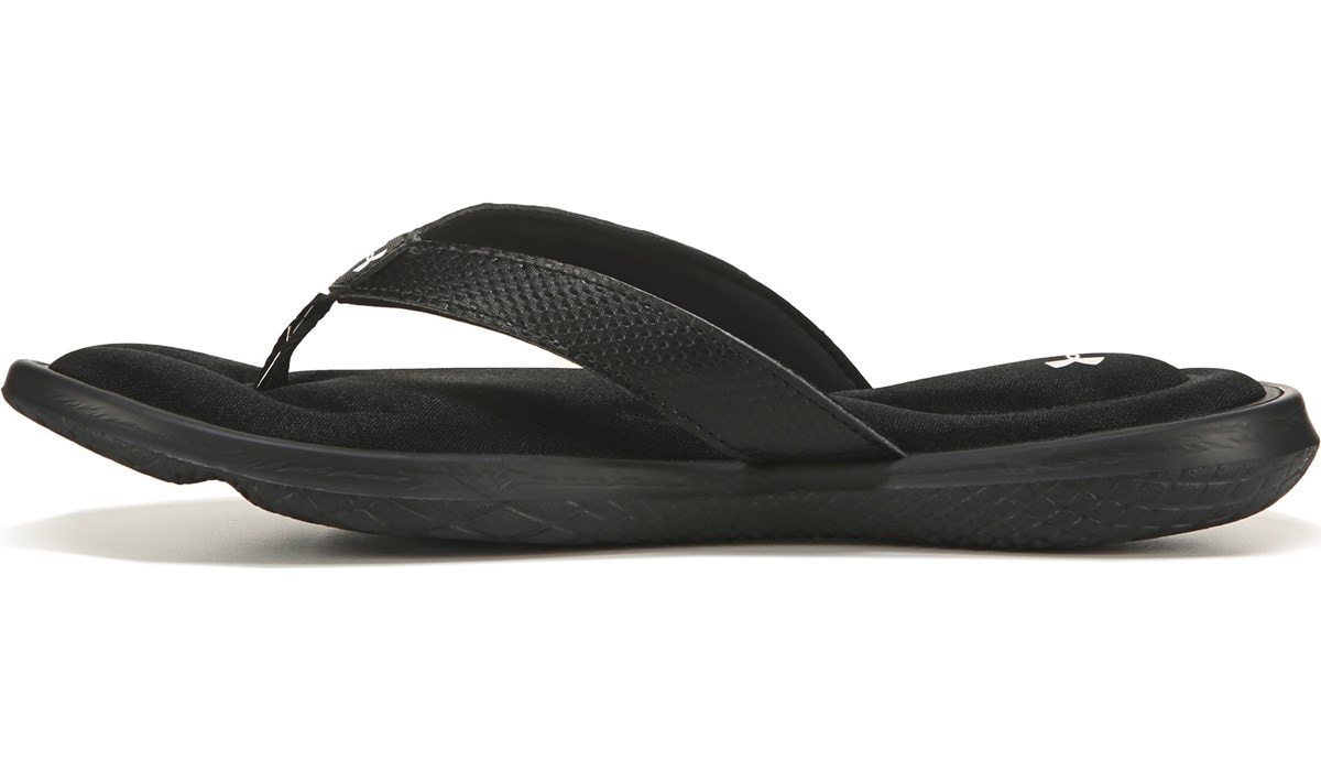 under armour cushion flip flops