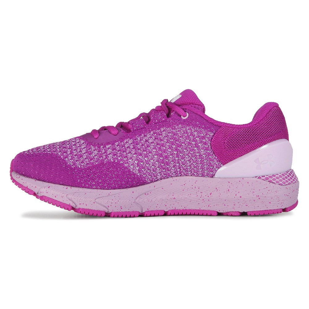  Under Armour Women's Charged Intake 5, (600) Prime Pink/Pace  Pink/White, 6