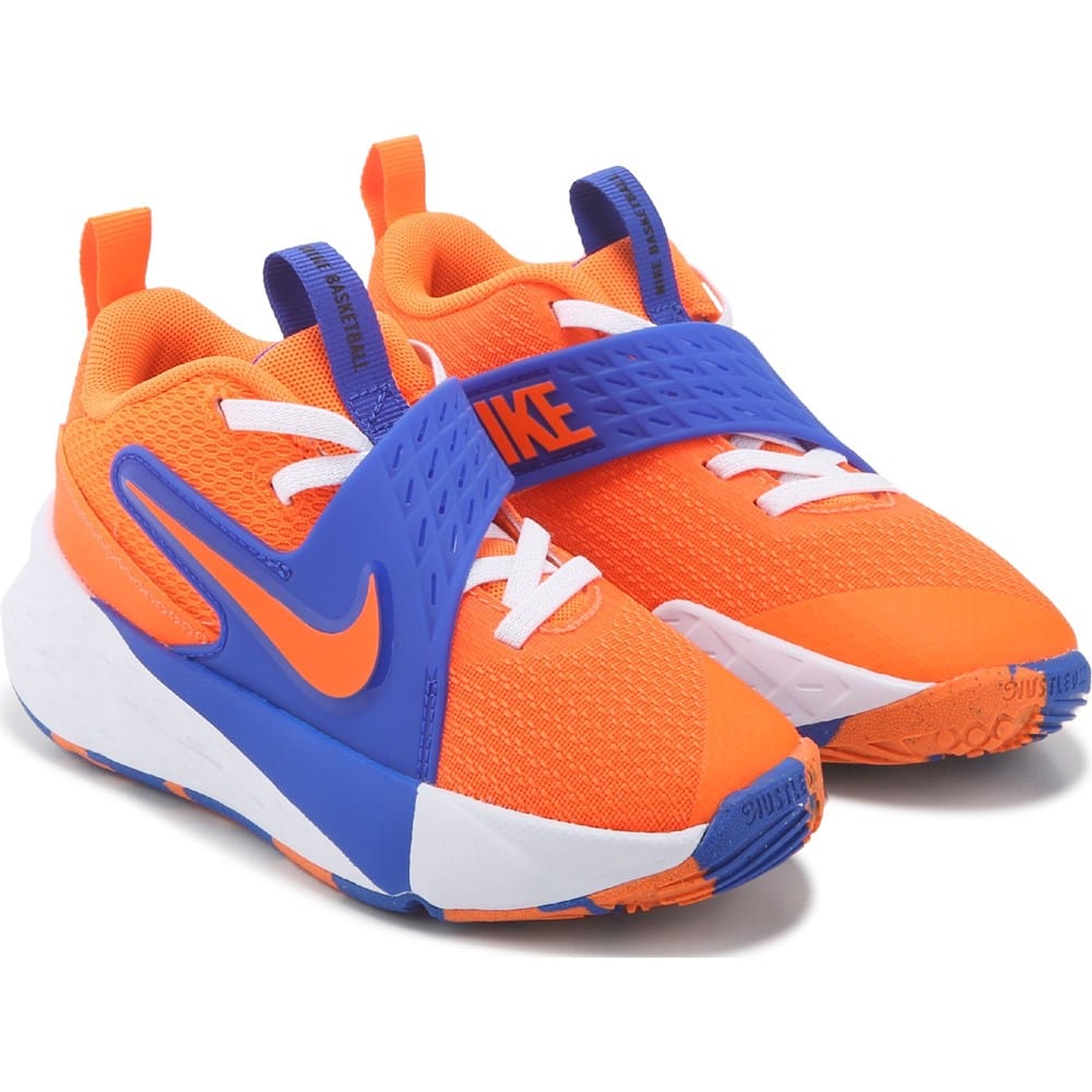 Kids Blue and Orange Basketball-Themed Shoes Nike S.T. Dynamite Little Kids main image 3