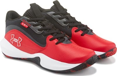 Kids' Lockdown 7 Basketball Shoe Big Kid - Red/Black