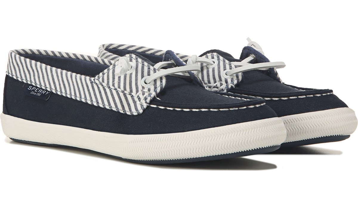 sperry canvas shoes womens
