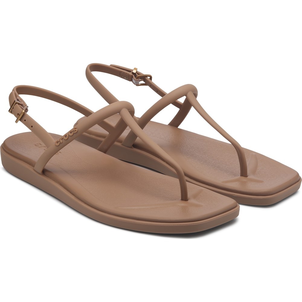★CROCS★ Women's Miami Thong Sandals PKCR 24SWFP209793 24SW Amazon.com | Crocs Womens Miami Thong Sandals Metallic Chalk