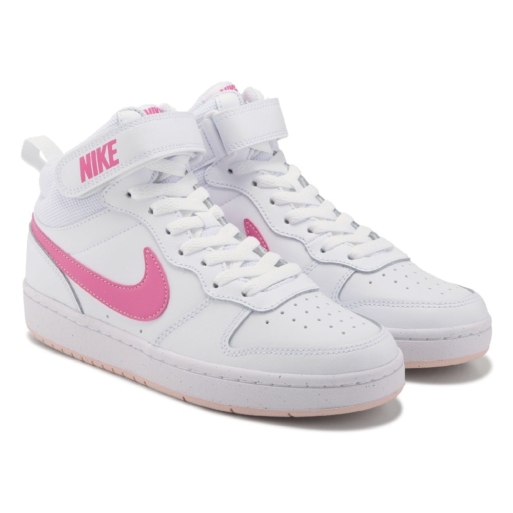 Nike pink hi tops shop