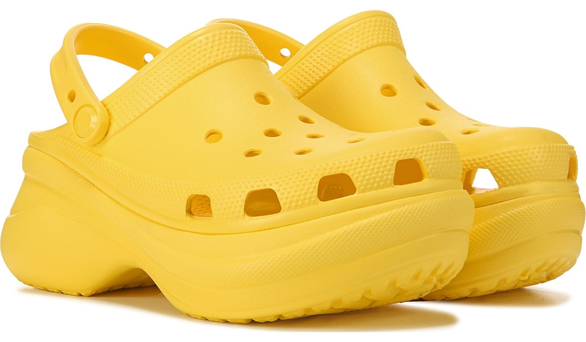 yellow crocs