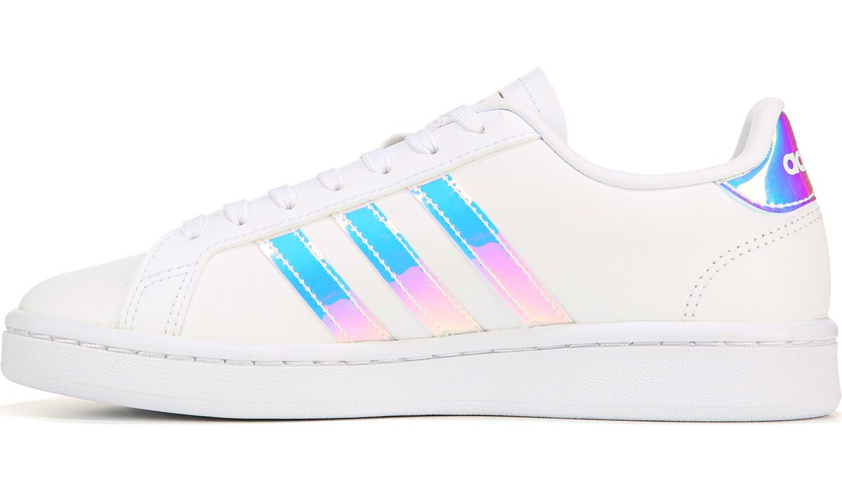 adidas grand court base holographic