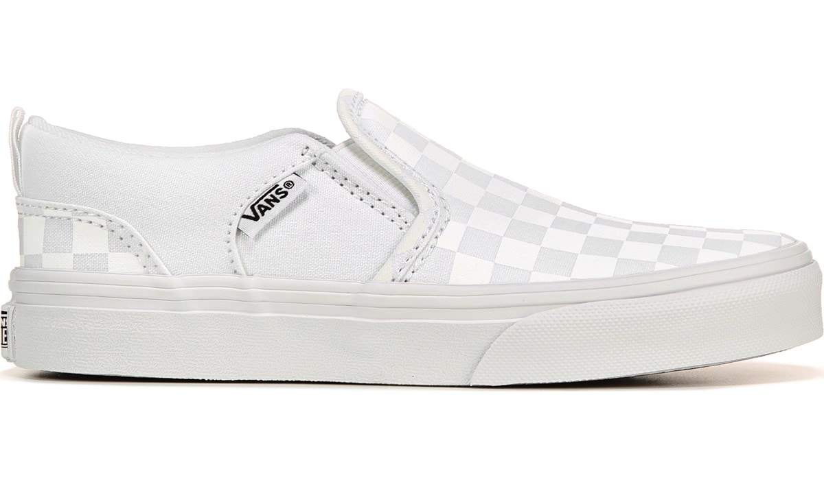 Vans Kids' Asher Slip On Sneaker Little 