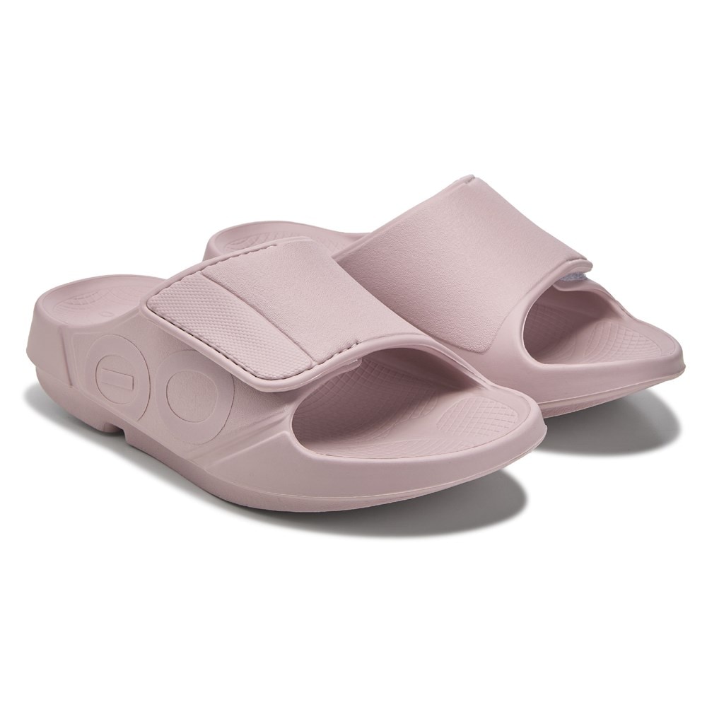 [OOFOS]*WOMEN'S OOAHH SPORTS FLEX SLIDE スライドサンダル Women's OOahh Sport Flex Sandal - Fire Rally – OOFOS