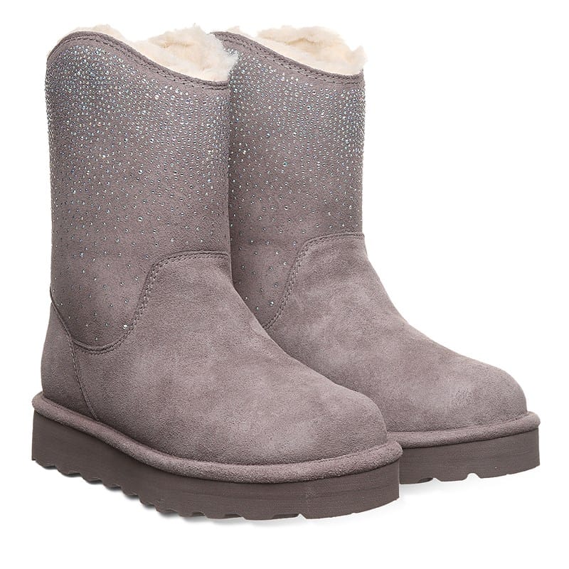 Bearpaw Women's Glam Platform Lo Winter Boots (Cinder) - Size 11.0 M