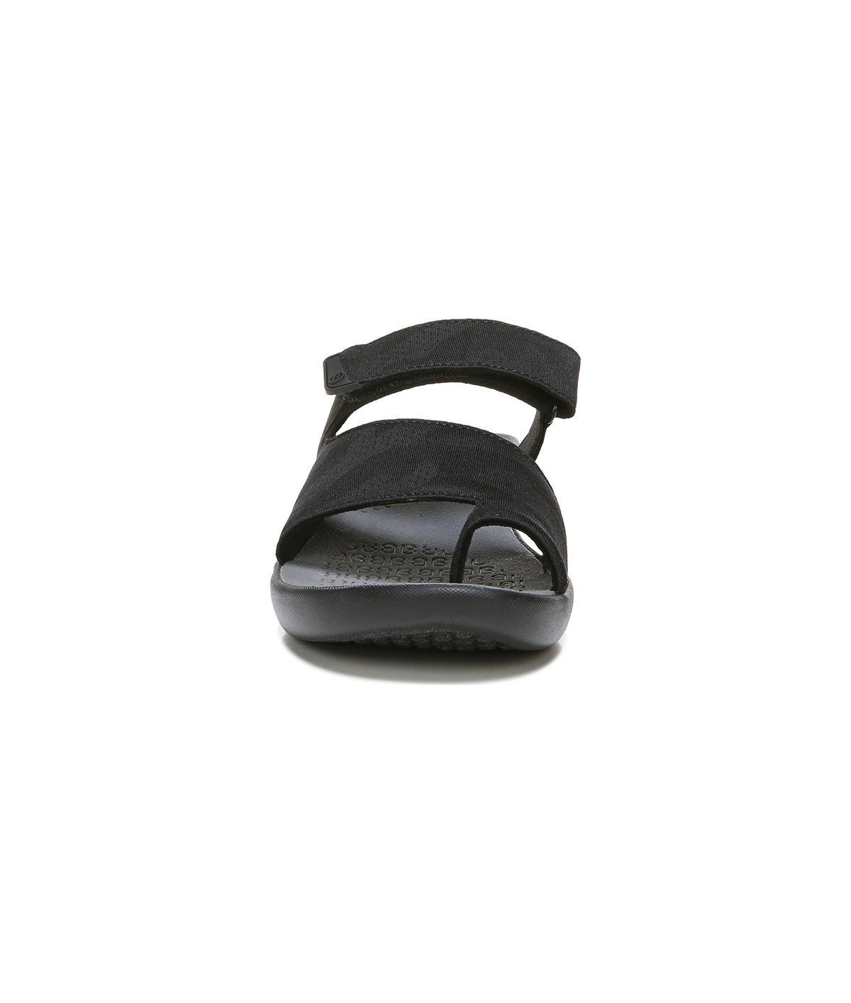 Bzees Women's Carry On Medium/Wide Toe Loop Slide Sandal | Famous Footwear
