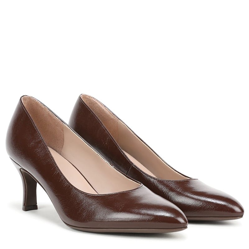 Naturalizer Women's Flora Pump Shoes (Cappuccino Brown Faux Leather) - Size 6.0 W