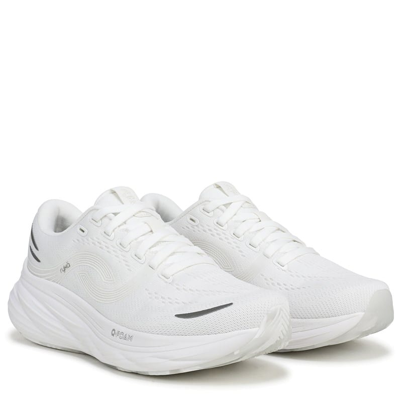 Ryka Women's Windswift Lx Running Sneakers (Brilliant White Mesh) - Size 12.0 W