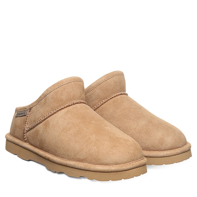 Bearpaw Women's Kamala Bootie Slipper Shoes (Iced Coffee) - Size 7.0 M