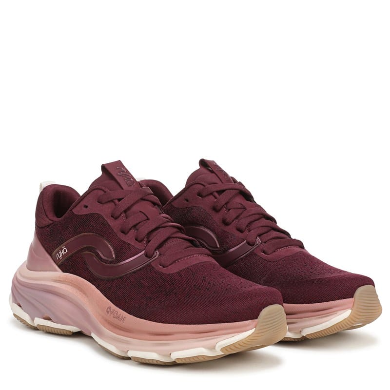 Ryka Women's Dedicate Xtra Lx Walking Sneakers (Windsor Red Mesh) - Size 10.0 W