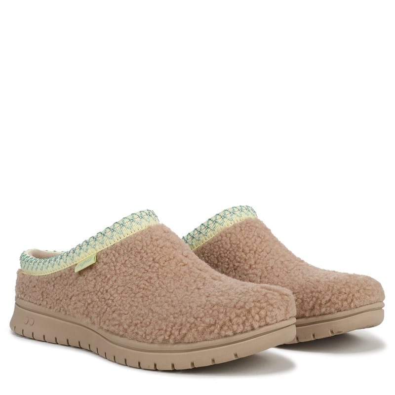 Ryka Women's Stellar Cozy Mule Shoes (Latte Brown Sherpa) - Size 11.0 W