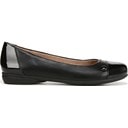 Black Micro Suede/Black Patent