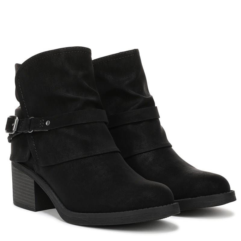 Blowfish Malibu Women's Marta Booties (Black Faux Leather) - Size 9.0 M