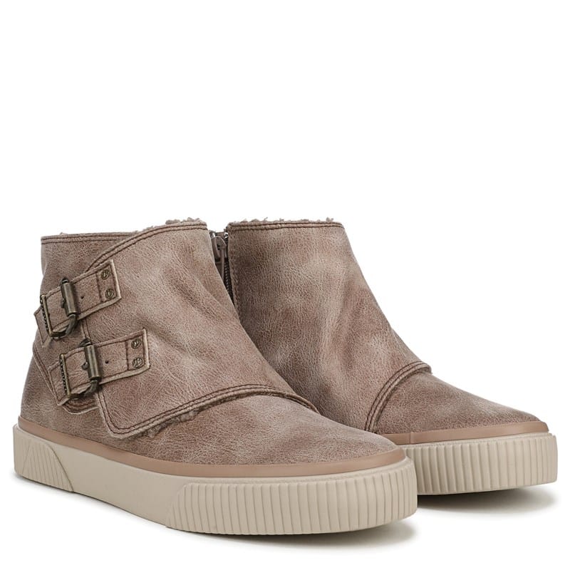 Blowfish Malibu Women's Antwerp Sneaker Boots (Mushroom Faux Suede) - Size 8.5 M