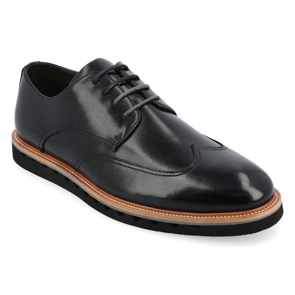 Vance Co. Warrick Black Wingtip‎ Oxford Dress Shoes Sz 11 NIB Classic Modern Men main image 2