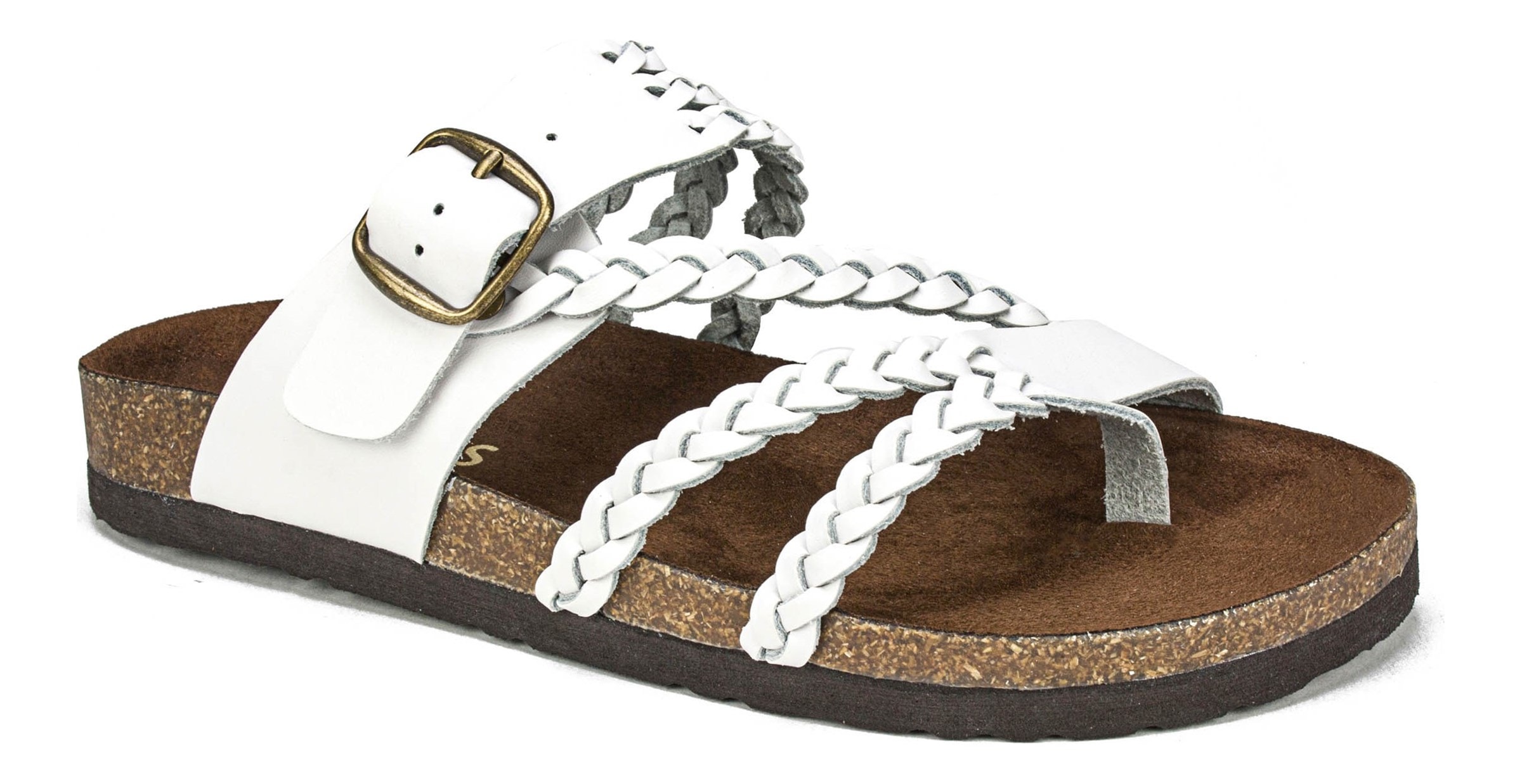 White sandals famous footwear hot sale