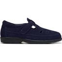Navy Suede