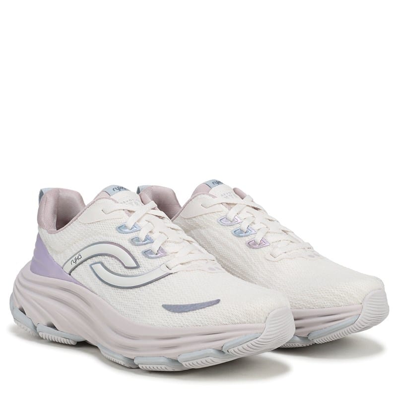 Ryka Women's Devotion Xtra Walking Sneakers (White Alyssum Mesh) - Size 8.0 M