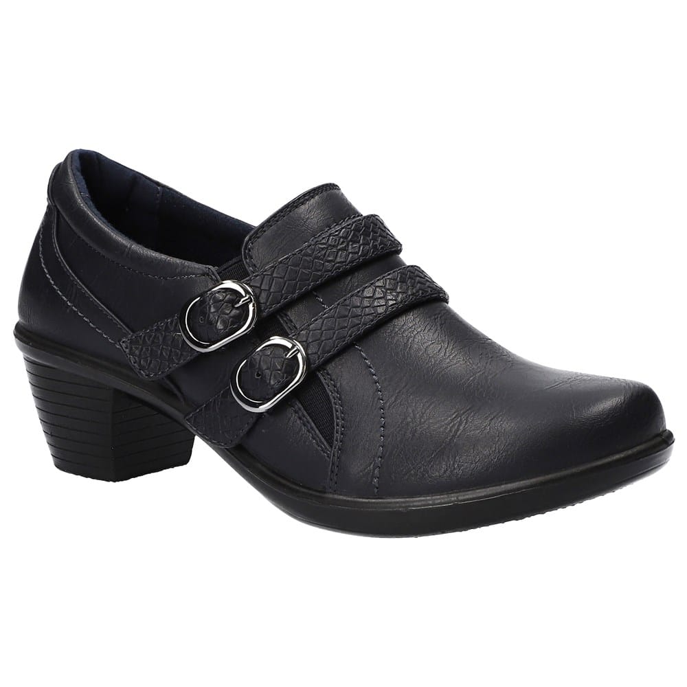 Easy Street Men\'s Nico Comfort Wave Boots Size 7.5 WW Wide Fit, BLACK Easy Street Comfort Wave Black Ankle Booties Size 7.5 M | eBay main image 3
