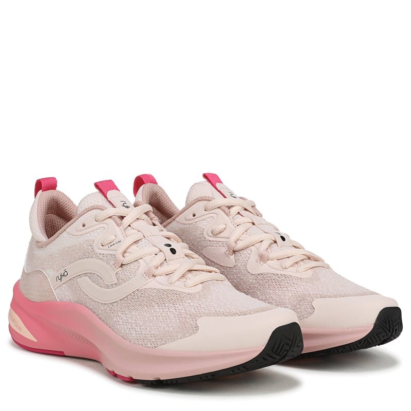 Ryka Women's Never Quit 2 Training Sneakers (Shell Pink Mesh) - Size 7.0 W