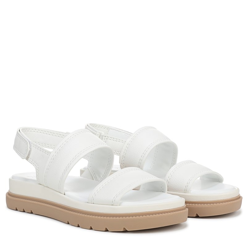 Naturalizer Women's Attract Sandals (White Faux Leather) - Size 8.0 M