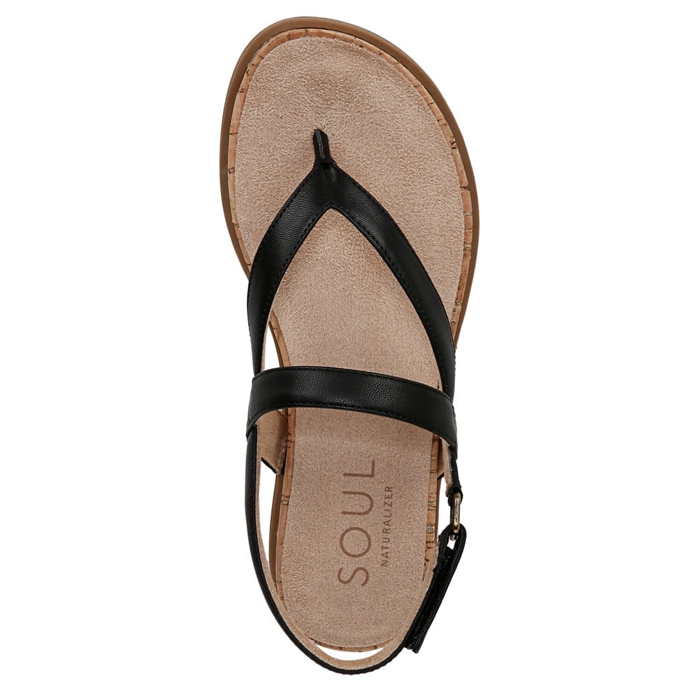 (取寄) ナチュラライザー レディース ソウル キャロリン Naturalizer women SOUL Carolyn Brown Faux Leather SOUL Naturalizer Women's Carolyn Sandal | Famous Footwear