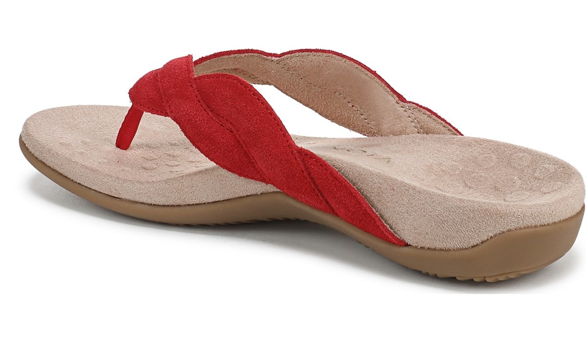 Vionic Women's Bella Braid Flip Flop Sandal Famous Footwear