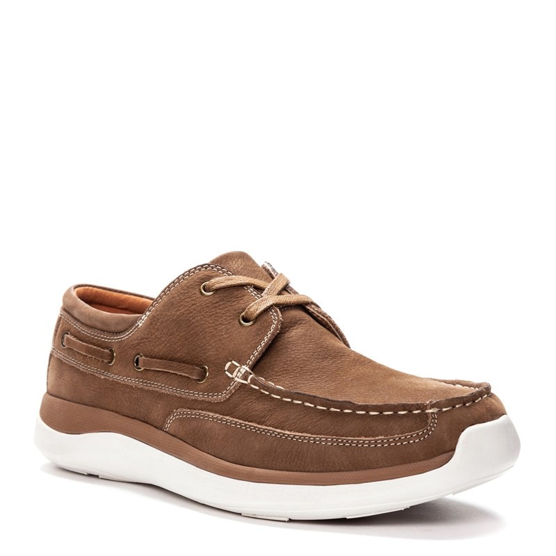Propet Men's Pomeroy Boat Shoes (Timber) - Size 8.5 2E