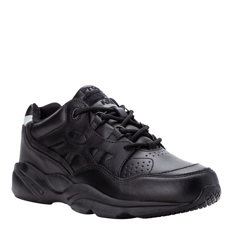 Propet Men's Stark Slip Resistant Sneakers (Black) - Size 8.5 3E