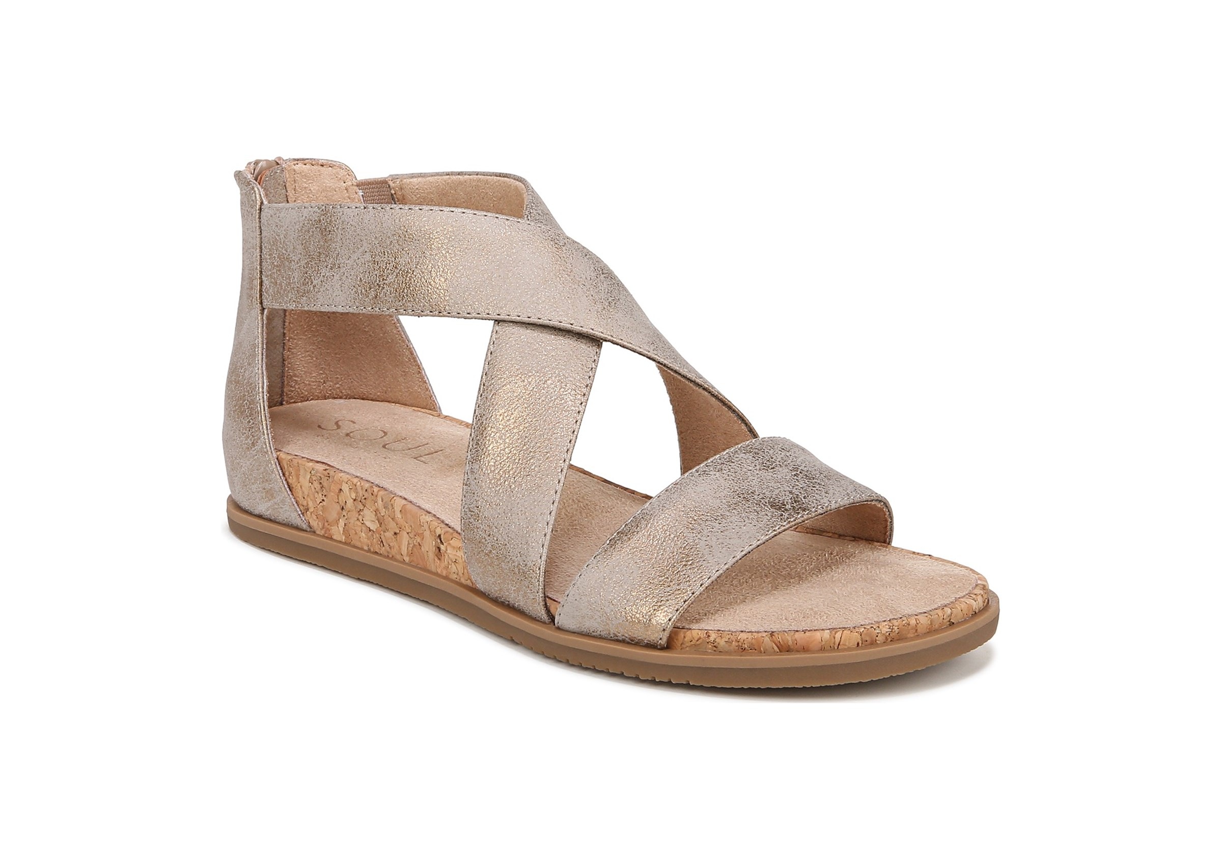 SOUL Naturalizer Women s Cindi Medium Wide Gladiator Sandal