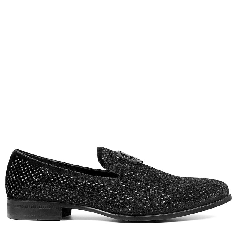 Stacy Adams Men's Swagger Slip On Loafers (Black) - Size 10.0 M