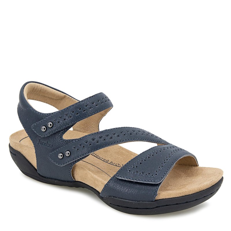 Jambu Women's Makayla Sandals (Navy) - Size 9.0 M