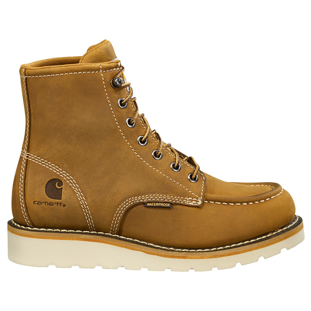 Womens wedge store work boots