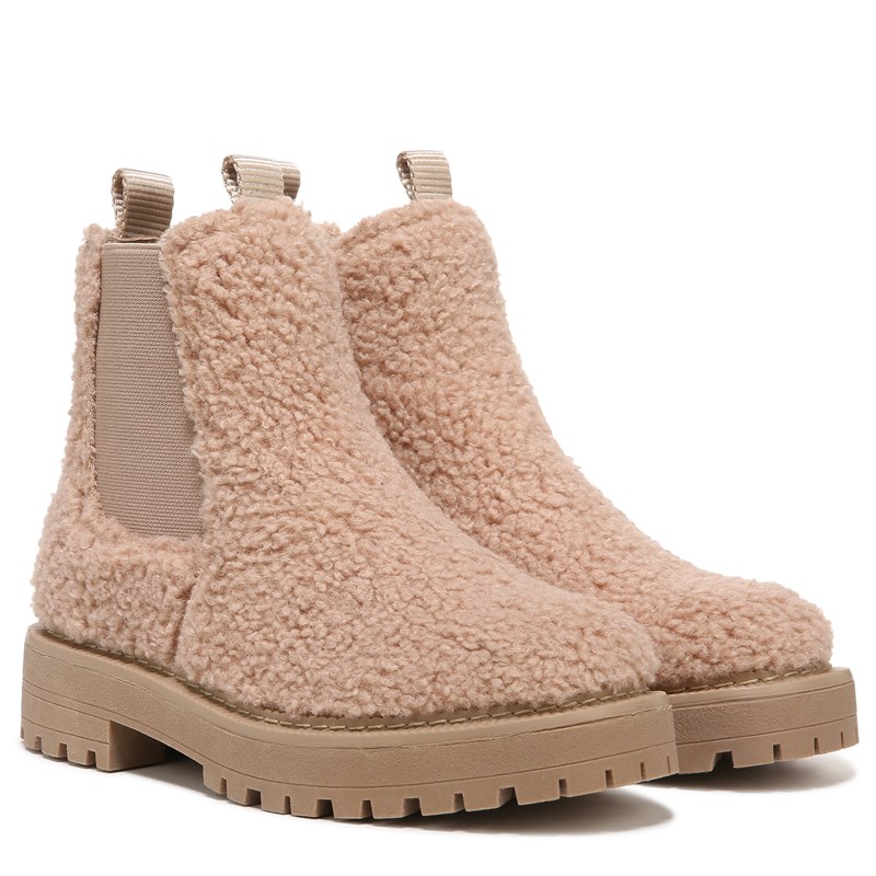 Sam Edelman Kids' Laguna Chelsea Boot Little/Big Kid Boots (Warm Oat Fabric) - Size 12.0 M