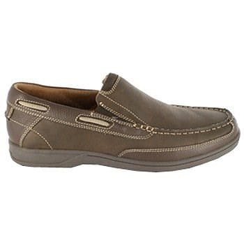 Florsheim Lakeside Slip On Loafer - Stone Crazy Horse - Mens 8 1/2 Florsheim Lakeside Slip Stone Crazy Horse 8 M (D) - Walmart.com main image 2