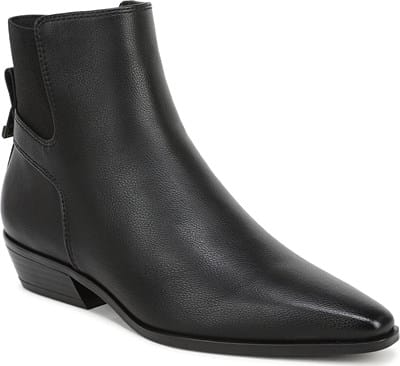 Women's Bea Ankle Boot - Black Faux Leather