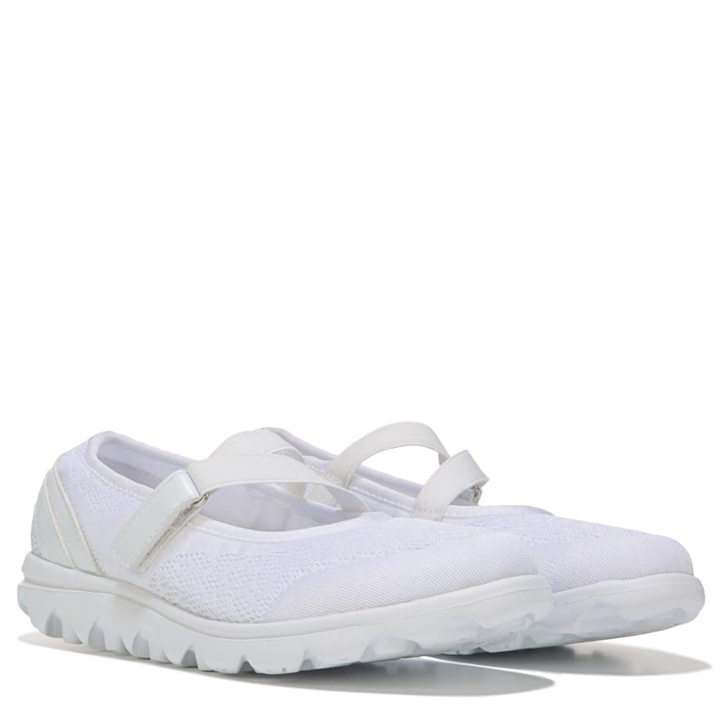 Propet Women's Travelactiv Mary Jane Shoes (White) - Size 10.0 2A