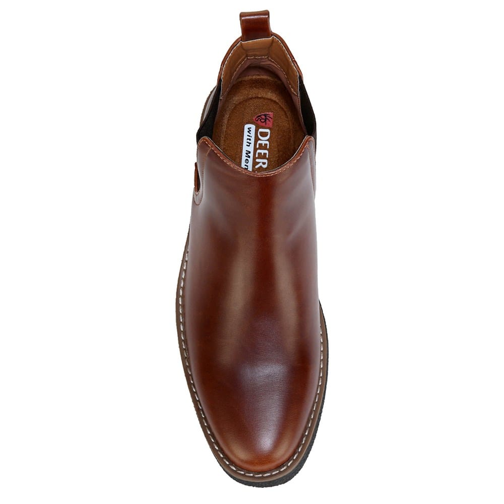 Deer Stags Rockland – Stivali Chelsea Uomo In Pelle Sintetica Lucida – Suola TPR E Soletta Memory Foam - 3