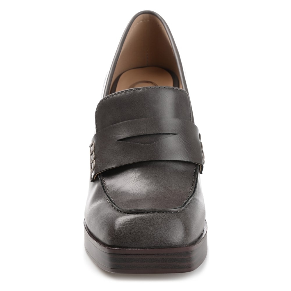 Journee Women's Ezzey Block Heel Loafer | Famous Footwear Journee Women's Ezzey Block Heel Loafer | Famous Footwear