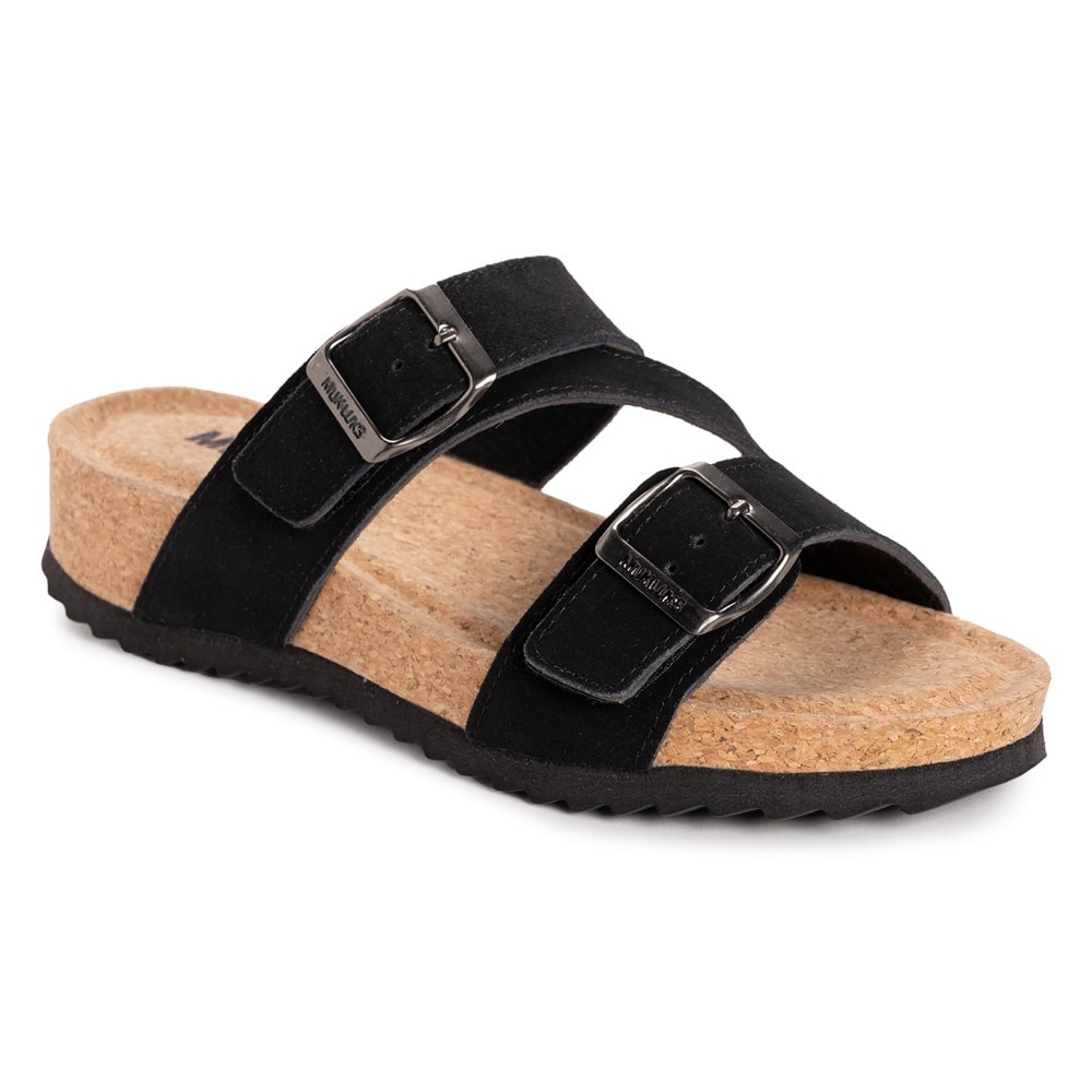 Muk Luks Women s Poppy Footbed Sandal Famous Footwear