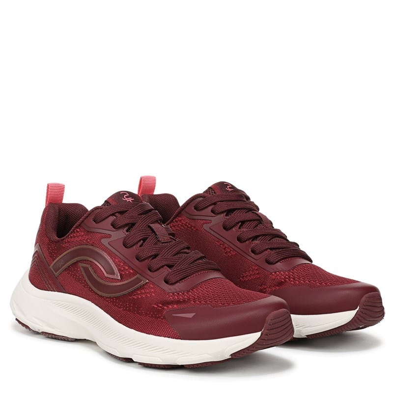 Ryka Women's Devine Walking Sneakers (Windsor Wine Mesh) - Size 7.5 M