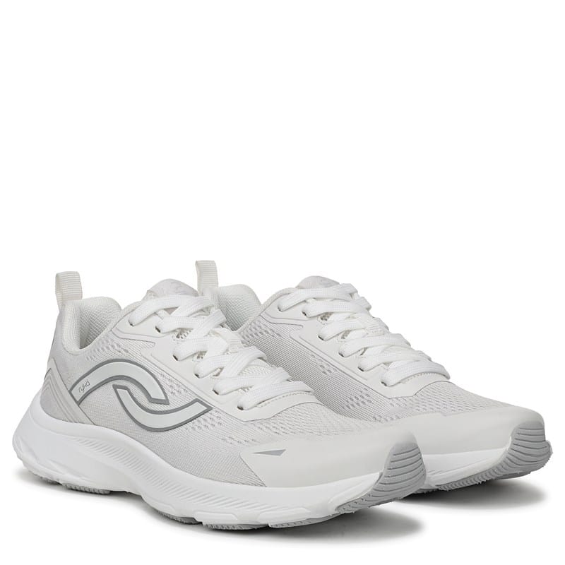 Ryka Women's Devine Walking Sneakers (Brilliant White Mesh) - Size 7.5 W