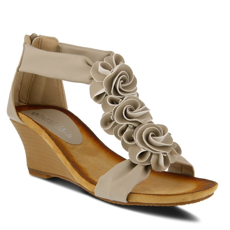 Patrizia Women's Harlequin Wedge Sandals (Beige) - Size 35.0 M